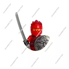 Brinquedos quentes figuras ninja garmadon jay zane kai nya lloyd samukai cole harumi ultra violeta pyro cobra morro bloco de construção crianças brinquedo - comprar online