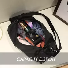Bolsa de ombro multifunções para homens e mulheres, bolsa esportiva ultraleve para academia, yoga, ao ar livre, viagem, treinamento na internet