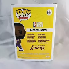 Pop! Lebron james figuras de ação modelo brinquedos funko pop nba star player figureine q versão boneca dos desenhos animados edição limitada presentes - loja online