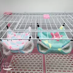 Imagem do Rede quente de dupla camada para hamster, camas suspensas para animais de estimação, furão, cobaia, animais pequenos, chinchila, esquilo, gaiola de pelúcia