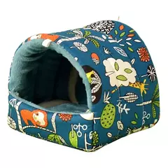 Furões Inverno Cama Dormir Casa Escondida Ouriços Gaiola Decoração Habitat 090C - Wolf Magazine