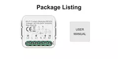 GIRIER-Módulo Interruptor Tuya Cortina inteligente, Wi-Fi, RF433, obturador de rolo elétrico, motor cego, 1 Gang, funciona com Alexa, Alice, Google Home - comprar online