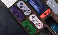 8bitdo sn30 pro gamepad bluetooth para nintend switch 2 controlador de jogo sem fio joystick para ns macos android vapor raspberry pi - loja online
