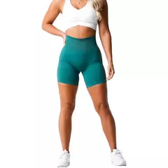 NVGTN Spandex Sólida Sem Costura Shorts Mulheres Soft Workout Calças Justas Fitness Yoga Calças Gym Wear - comprar online