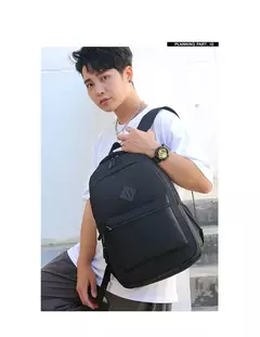 Mochila de carregamento USB impermeável para homens, sacos traseiros do escritório do negócio, mochila para laptop casual, mochilas escolares masculinas, 15,6";;VERDADEIRO;;"CINZA na internet