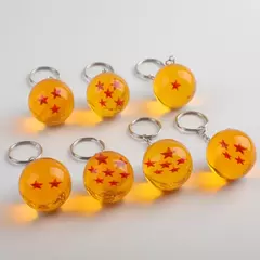 Dragon Ball Z Anime Chaveiro Encantos 1 2 3 4 5 6 7 Estrela Dragon Balls Acessórios Cosplay Pingente Bola de Cristal Figura de Resina Crianças - comprar online