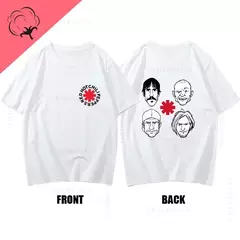 Red Hot Chili Gráfico Impresso T-shirt para Homens e Mulheres, 100% Algodão, O Neck, Manga Curta, Casual Harajuku Streetwear, Peppers Moda, Novo na internet