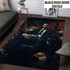 Filme John Wick Tapete antiderrapante, arte da moda, cinema, sala de estar, sof? na internet