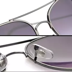 FOENIXSONG-Óculos de Sol Gradiente Redondo para Homens e Mulheres, Pilot Sunglasses, Fashion - comprar online