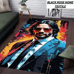 Filme John Wick Tapete antiderrapante, arte da moda, cinema, sala de estar, sof? - comprar online