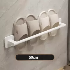 Wall Mounted Slipper Rack para Banheiro, Rack de armazenamento, Quarto, Chuveiro, Banho Chinelos Cabide, Babouche Organizador, Sem Perfuração na internet