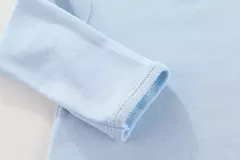 Conjunto de calças e bodysuits de algodão de manga comprida para meninos e meninas, roupas unissex para primavera e outono, 8 peças por lote na internet