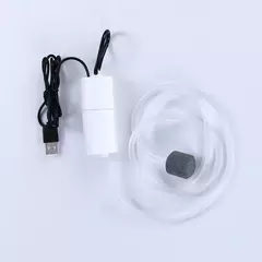 Bomba de ar de oxigênio para aquário, tanque de peixes, usb, silencioso, compressor de ar, aerador portátil, mini pequeno oxigenador, acessórios para aquário, 5v, 1w - Wolf Magazine