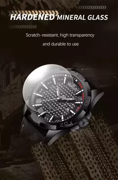 NAVIFORCE-Relógio de quartzo impermeável masculino com pulseira de couro, relógio de pulso esportivo masculino, marca de moda - Wolf Magazine