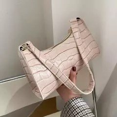 Retro Jacaré Padrão Bolsas De Couro PU para Senhoras, Bolsa Pequena Feminina, - comprar online