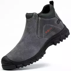Botas de isolamento para homens, Sapatos de segurança à prova de perfurações, Soldador de aço, Sapatos protetores, Sapatos indestrutíveis na internet