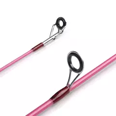 Dndyuju 1.5m crianças vara de isca de pesca iniciante vara de pesca bonito inclui molinete rosa verde disponível presente das crianças