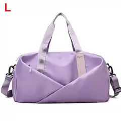 Multifuncional Sports Gym Bag para mulheres, sacola de natação, saco molhado seco, bolsas de ombro Weekend Fitness Duffle, sapatos de ioga Daypack na internet