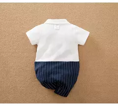 Bodysuit de algodão confortável para meninos e meninas, manga curta, bonito vestido de festa, roupas de bebê, verão, 0-18m - comprar online