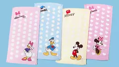 Toalha Disney Cartoon para Crianças e Adultos, Toalha Absorvente de Água, Toalha de Rosto, Minnie, Mickey Mouse, Pato Donald, Meninos e Meninas, 25x50cm - Wolf Magazine