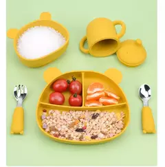 Imagem do Baby Cartoon Tableware Set, Crianças Utensílio, Aço Inoxidável, Criança Louça, Talheres, Alimentação Colher, Garfo, Infantil