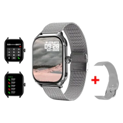 H9-Smart Watch for Men and Women, HD Display, Answer, Make Call, Message, Preview, Sport Modes, DIY Dial, Weather Forecast, 2.01 in, Novo - Wolf Magazine