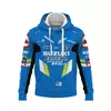 Capuz esportivo masculino impresso em 3D, com zíper, top grande, casual, moda, moda de corrida, rua, 2024