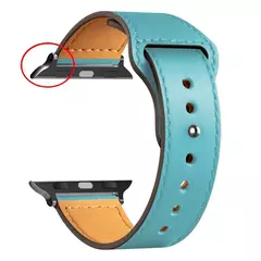Pulseira de couro para Apple Watch Band, Sport Loop Bracelet, Ultra 2, 49mm, 44mm, 40mm, 38mm, 42mm, iWatch Series 9, 8, 7, 3, 4, 5, 6, SE, 41 milímetros, 45 milímetros - loja online