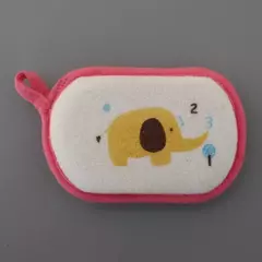 Cute Baby Bath Sponge Crianças Crianças Crianças Crianças Recém-nascidos Adultos Cleaning Brush Towel Soft Inirritative Bath Foam Shower Sponge - loja online
