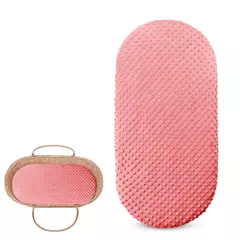 Bebê Minky Basinet Folha Macio Stretchy Craddle Sheets Universal Fit Para Berço Colchão Pad Ampulheta Para Boys & Girls - comprar online