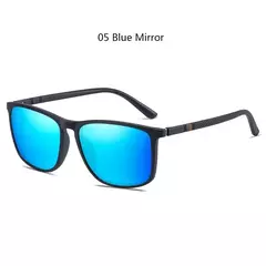 Luxo Praça Vintage óculos polarizados para homens e mulheres, óculos de sol anti-reflexo, moda, viagem, condução, óculos masculinos, UV400, TR90 - comprar online