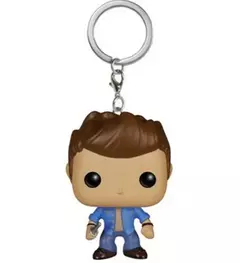 Funko pop sobrenatural 2024 novo personagem castiel com asa sam chaveiro brinquedo dean figura de vinil coleção bolso chaveiro brinquedos - loja online