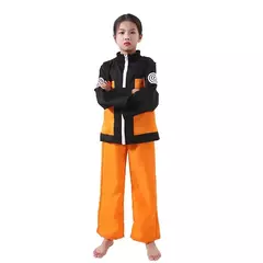 Deluxe meninos anime ninja cosplay traje crianças fantasia-vestido halloween carnvial vestir-se roupa de festa na internet