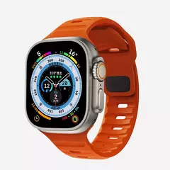 Pulseira de Silicone Macia para Pulseira Relógio Apple, Pulseira Ultra Esportiva, Pulseira iWatch Series 8, 7, 6, 5, 49mm, 44mm, 45mm, 42mm, 41mm, 42 milímetros, 38 milímetros na internet