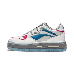 Li-ning-FUTURE C1 Classic Lifestyle Shoes para mulheres, confortável, DUAL CUSHION, retro, lazer, esporte, macio, grosso, AGCU032