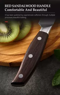 XINZUO-Profissional Conjunto De Facas De Cozinha Completo, Alemão 1.4116 Conjuntos De Facas De Aço Inoxidável, Melhor Ferramenta De Fatiamento De Cozinha, 7 PCs na internet