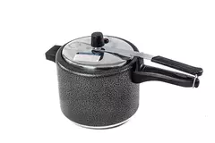 Jogo De Panela 5 Pçs + Fervedor 12 + Panela De Pressão 4,5 L Craqueada maçãSTORE - loja online