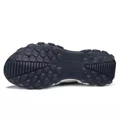 Sapato esportivo casual masculino com cadarço, tênis para papai, sola grossa, pé de ajuda baixo, 4 estações, moda - Wolf Magazine