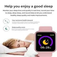 Y68 Esporte Bluetooth Relógio Inteligente, Tela Colorida, Pulseira De Fitness À Prova D' Água, Pressão Arterial, Freqüência Cardíaca, Monitor De Sono, D20 - loja online