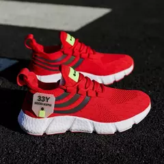 Homens tênis respirável clássico sapatos casuais homem tênis 2024 novo ao ar livre confortável malha sapatos masculinos tenis masculino