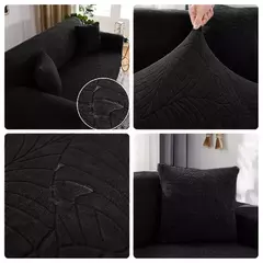 Grosso Jacquard Sofá Covers, L Shaped Sofá Capa, Banco Protector, 1, 2, 3, 4 Assentos
