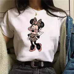 Camisetas estampadas Disney Mickey Femininas, Anos 90, Y2k, Minnie Mouse, Streetwear, Roupa Feminina, Camiseta Kawaii, Moda na internet