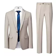 Conjunto de terno casual masculino de negócios, jaqueta masculina, blazers, calças, calças, colete, colete, moda, 2023 na internet
