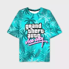 Camiseta Grand Theft Auto 3D para homens e mulheres, T-shirt extragrandes do GTA, Tops infantis, meninos e meninas, moda na internet