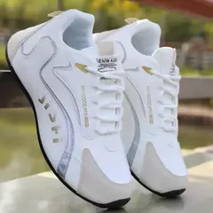 Respirável confortável tênis masculino 2023 novo verão casual cor bloco sapatos esportivos simples moda baixa eva sola de borracha - Wolf Magazine