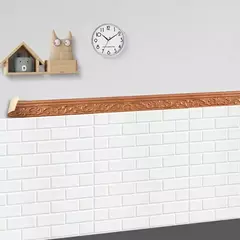 10m/rolo 3d guarnição de parede linha rodapé borda auto adesivo à prova dwaterproof água rodapé papel de parede adesivo para sala decoração casa - comprar online
