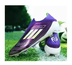Imagem do Sapatilhas de futebol antiderrapantes unissex, bota de futebol profissional, sapatilha leve confortável, ao ar livre, campo, profissional, original, TF, FG, homens, campo, original