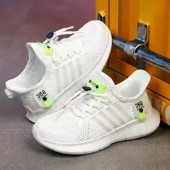 Tênis de corrida leve respirável infantil, tênis casual para menino, sportschuhe kinder, tamanho 27-38, verão - comprar online