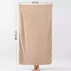 Boluoge-Grande Toalha De Banho, Toalha De Praia, Absorvente, Secagem Rápida, Velo Coral, Doméstico, Toalha Adulto - comprar online
