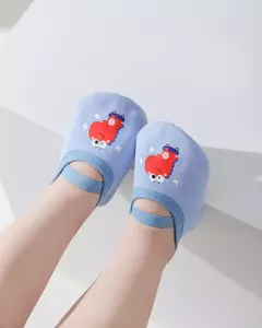Meias internas quentes antiderrapantes para crianças, sapatos de bebê, meninos e meninas, parque de diversões, jardim de infância, bebê - comprar online